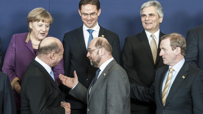 FOTO! Tratatul pentru disciplina fiscala in UE, semnat de liderii a 25 de state membre