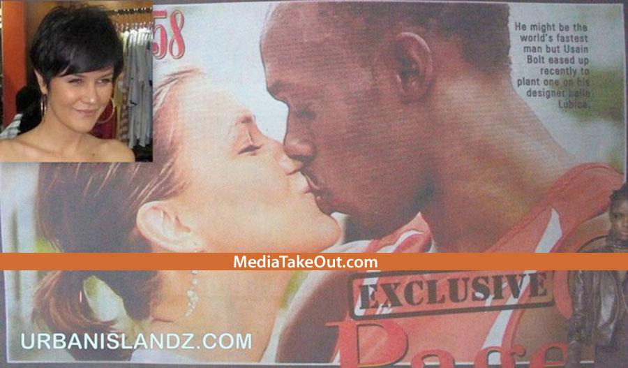 FOTO! Usain Bolt se giugiuleste cu blonda care i-a luat mintile!