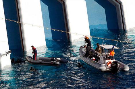 Alte cinci cadavre, descoperite la bordul vasului de croaziera Concordia