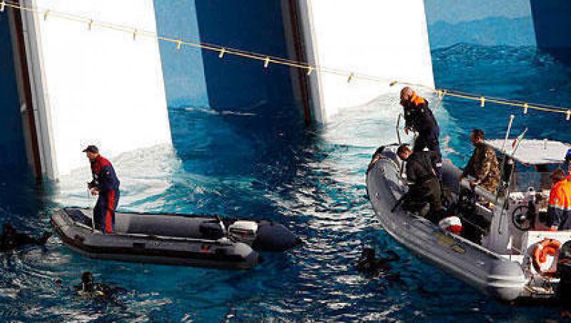 Alte cinci cadavre, descoperite la bordul vasului de croaziera Concordia