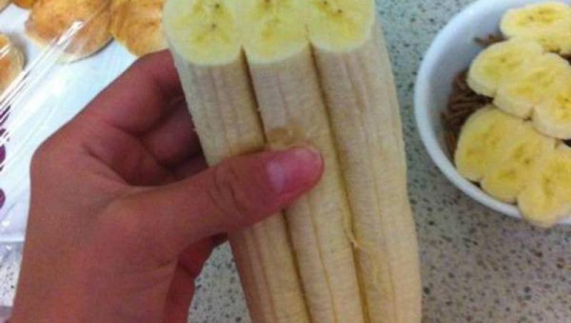 FOTO! Vezi cum arata banana tripla mutanta!