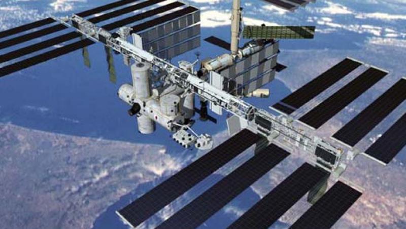 Statia Spatiala Internationala a fost amenintata de o bucata dintr-un vechi satelit rusesc