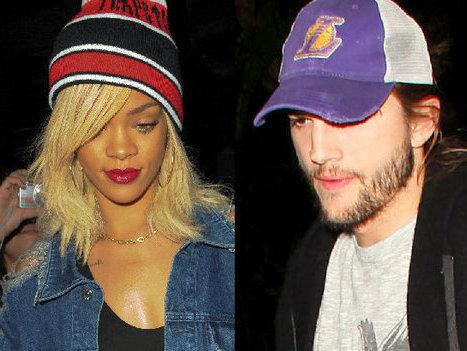 VIDEO! Rihanna, amor din gelozie cu Ashton Kutcher!