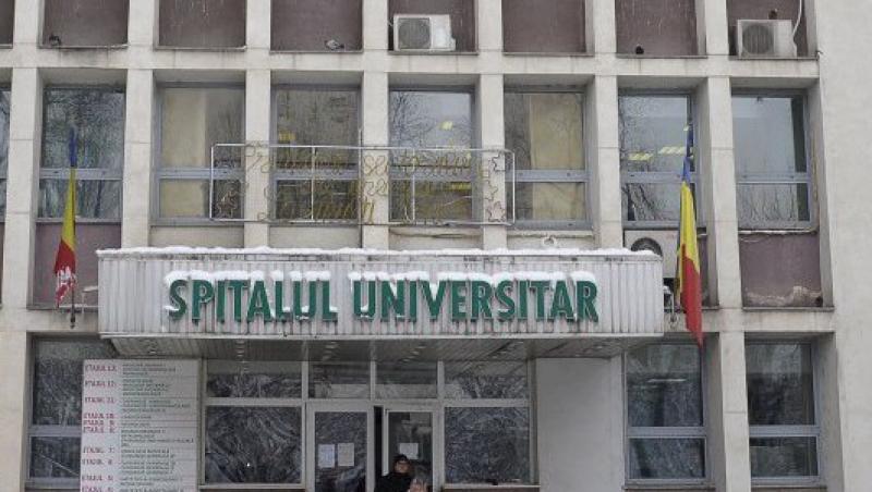 Un barbat s-a aruncat de la etajul sase al Spitalului Universitar