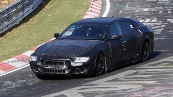 Noul Maserati Quattroporte a fost surprins pe Nürburgring