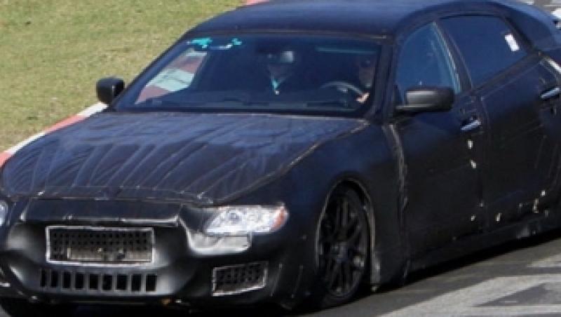 Noul Maserati Quattroporte a fost surprins pe Nürburgring