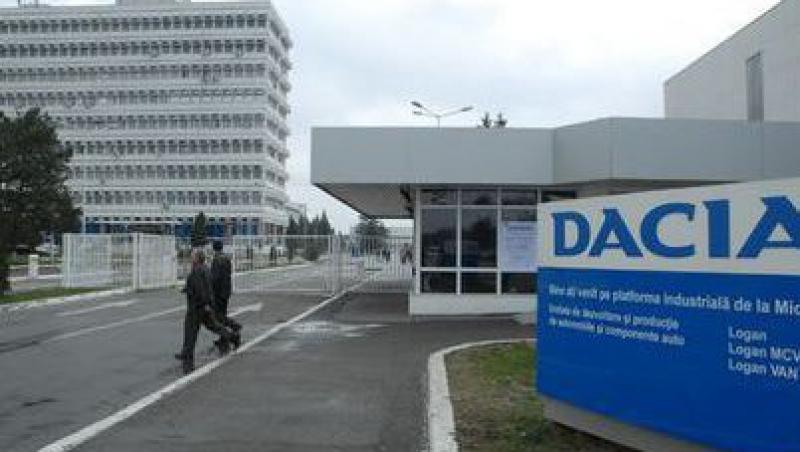 Uzina Dacia isi inchide portile pentru doua zile