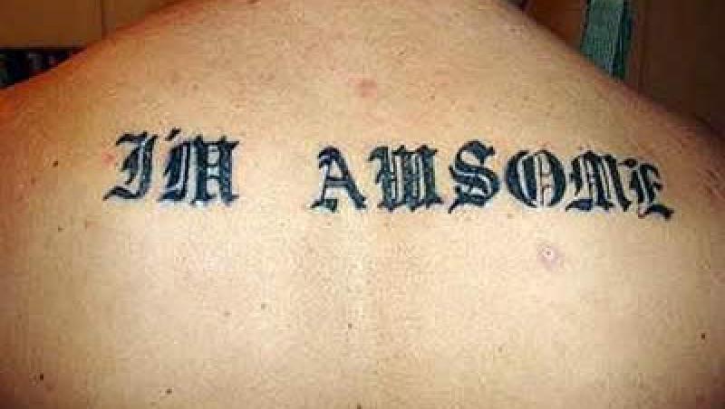 FOTO! Amuzant: Sase tatuaje scrise incorect