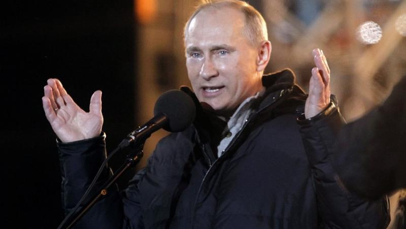 VIDEO! Putin a plans in centrul Moscovei dupa ce a fost reales ca presedinte