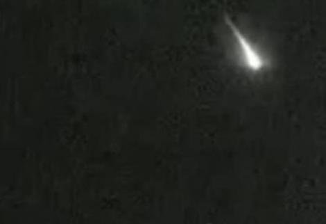 VIDEO! Un meteorit a bagat spaima in britanici