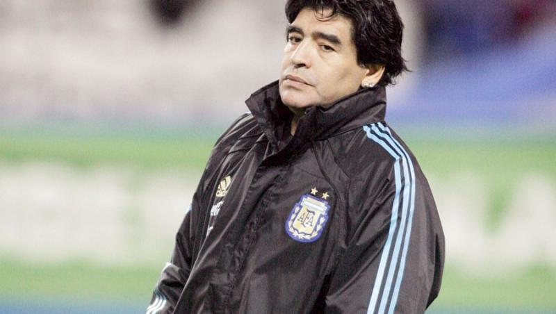 Maradona e fan Wenger