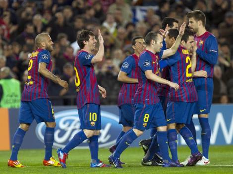 Barcelona - Bayer Leverkusen 7-1 / Recital Messi