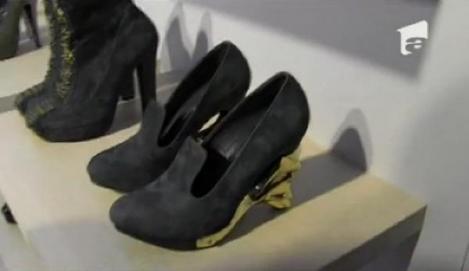 VIDEO! Pantofii romanesti au facut furori la Milano
