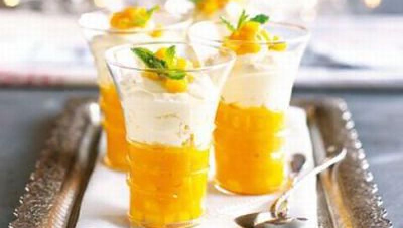 Desert delicios: Rețeta Syllabub de mango