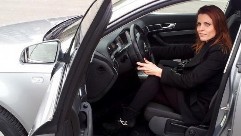 Valentina Ionescu  a primit cel mai generos cadou de 8 martie: un Audi A6!