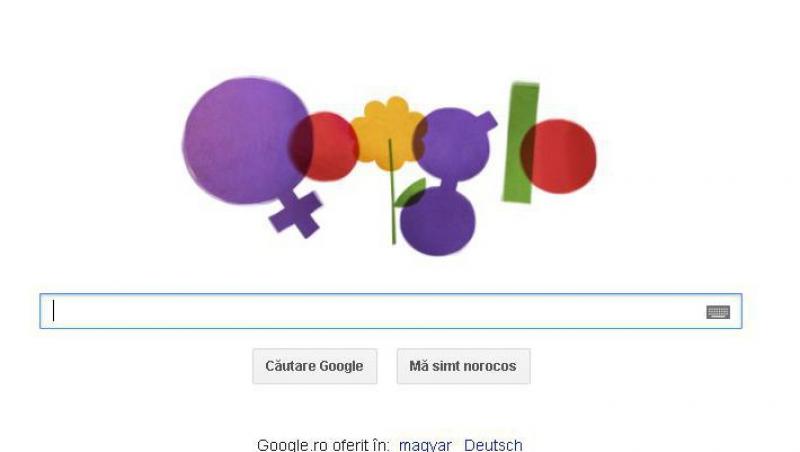 Google si-a modificat logo-ul de ziua femeii