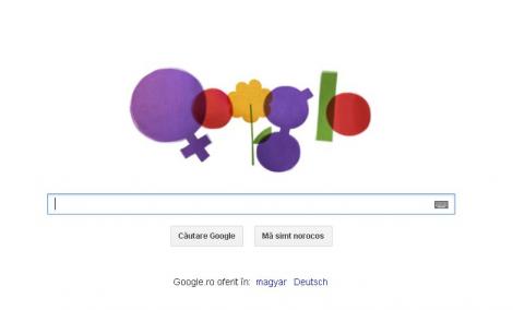 Google si-a modificat logo-ul de ziua femeii