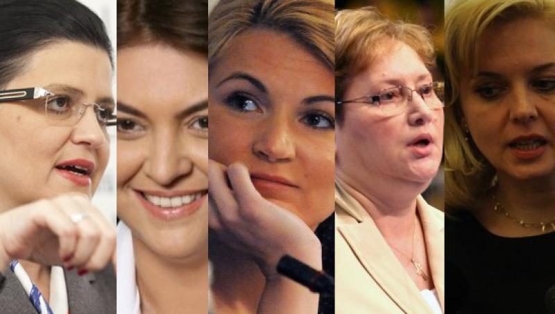 FOTO! Top 11 femei cu initiativa din politica romaneasca