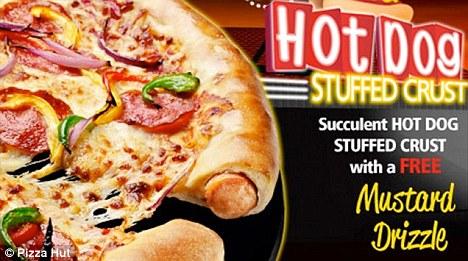 Inedit: Pizza umpluta cu hot dog