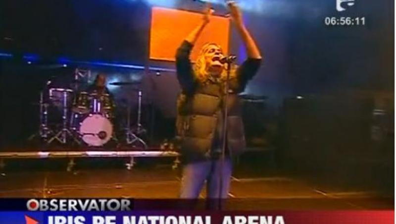 VIDEO! Iris va sustine un concert spectaculos pe Arena Nationala