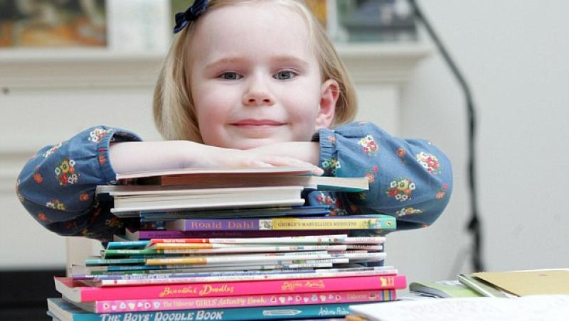 Geniu la 4 ani: O fetita are IQ-ul aproape cat Albert Einstein