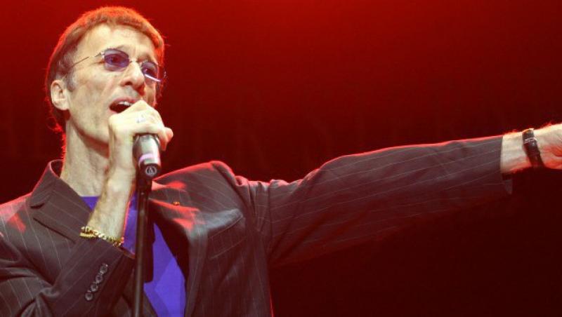 Robin Gibb, solistul trupei Bee Gees, in coma! Medicii sunt rezervati