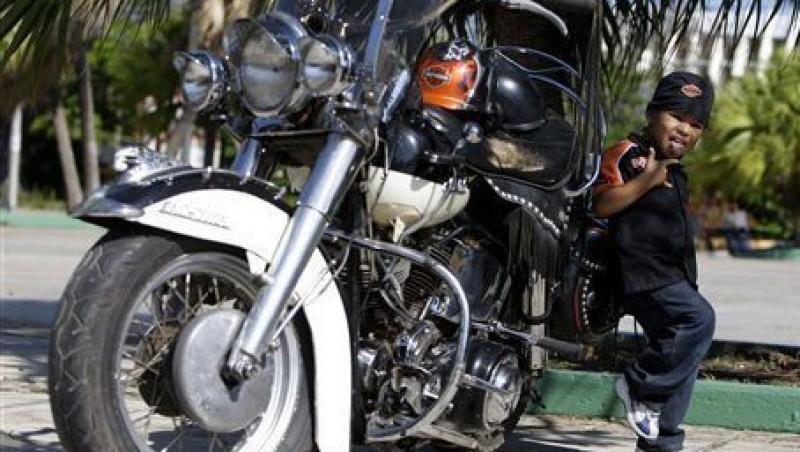 VIDEO! Reuniunea motociclistilor Harley Davidson, in Cuba