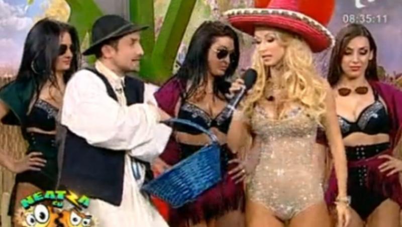 VIDEO! Andreea Balan, mexicanca sexy in comuna Neatza!