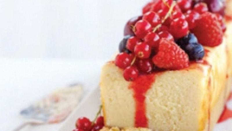 Rețetă desert: Cheesecake cu fructe de padure