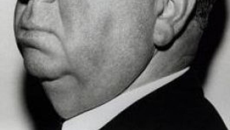 Prima imagine cu Anthony Hopkins in rolul lui Alfred Hitchcock