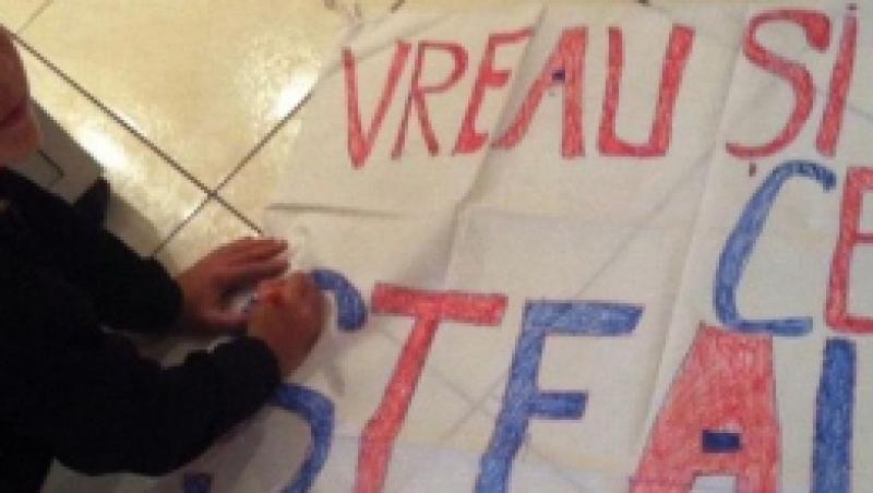 FRF cere scuze suporterului stelist de 9 ani care a ramas fara banner la meciul Steaua - FC Vaslui