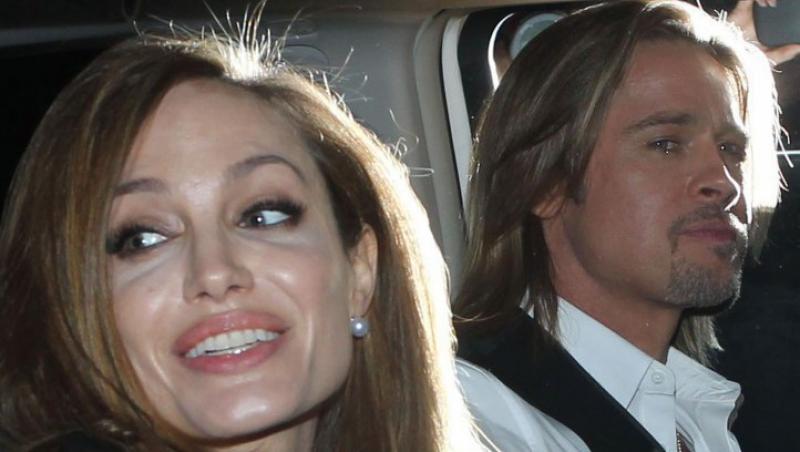 Brad Pitt a cerut-o pe Angelina la insistentele copiilor