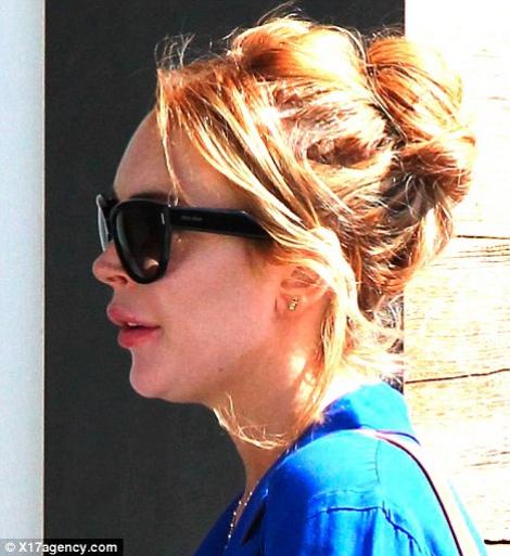 FOTO! Lindsay Lohan si-a distrus buzele de la atatea injectii
