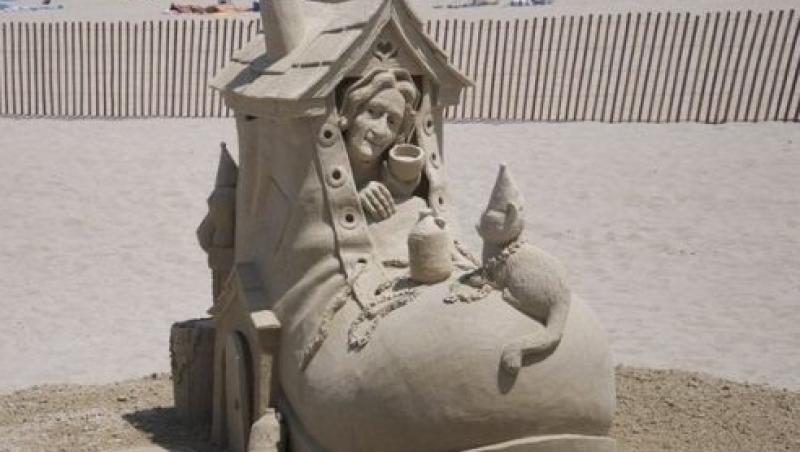 FOTO! Cele mai frumoase sculpturi in nisip