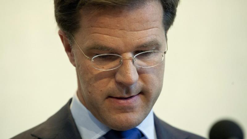 UPDATE! Premierul olandez Mark Rutte a prezentat demisia guvernului
