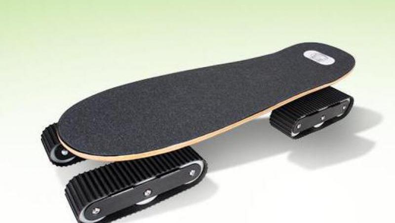 Un nou skateboard are senile si poate merge pe iarba si zapada