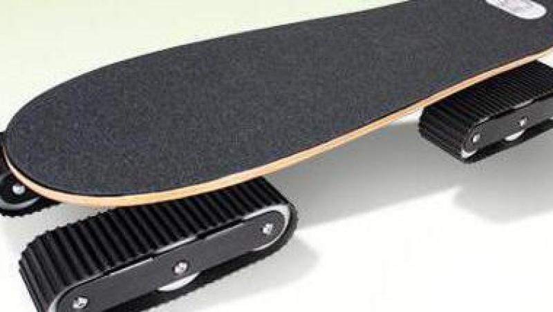 Un nou skateboard are senile si poate merge pe iarba si zapada