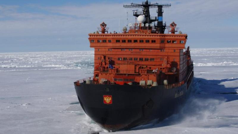 Excentric: Un roman pleaca la Polul Nord la bordul celui mai puternic spargator de gheata din lume. Vezi cat l-a costat!