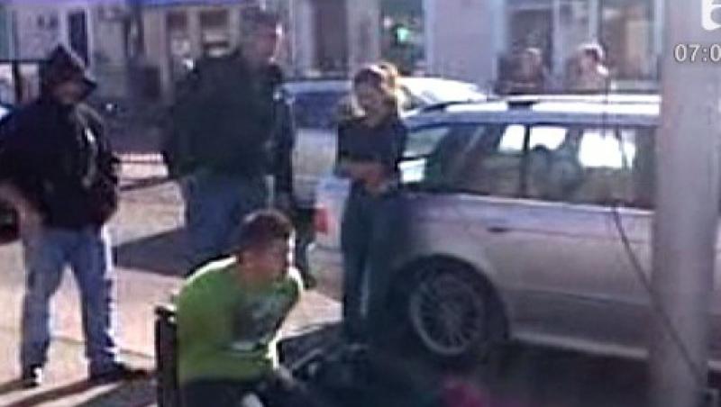 Panica in Timisoara: Trei tineri au bagat spaima in trecatori cu pistoale de jucarie