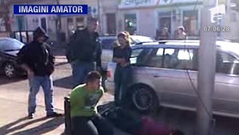 Panica in Timisoara: Trei tineri au bagat spaima in trecatori cu pistoale de jucarie