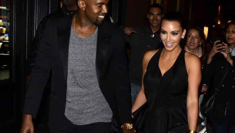 Kim Kardashian si Kanye West s-au logodit