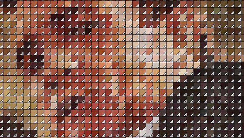Un artist a creat coperti de albume numai din pixeli