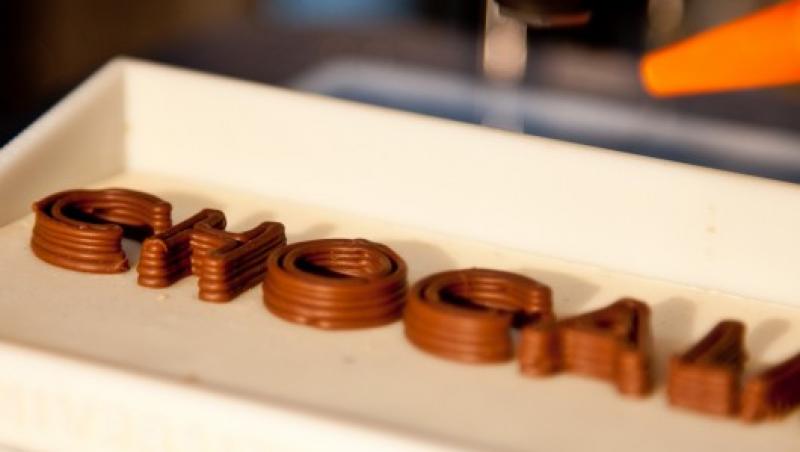 FOTO! A fost creata imprimanta 3D cu ciocolata!
