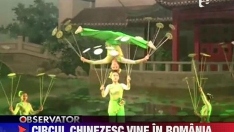 VIDEO! Circul National din China aduce ”Drumul matasii” in Romania
