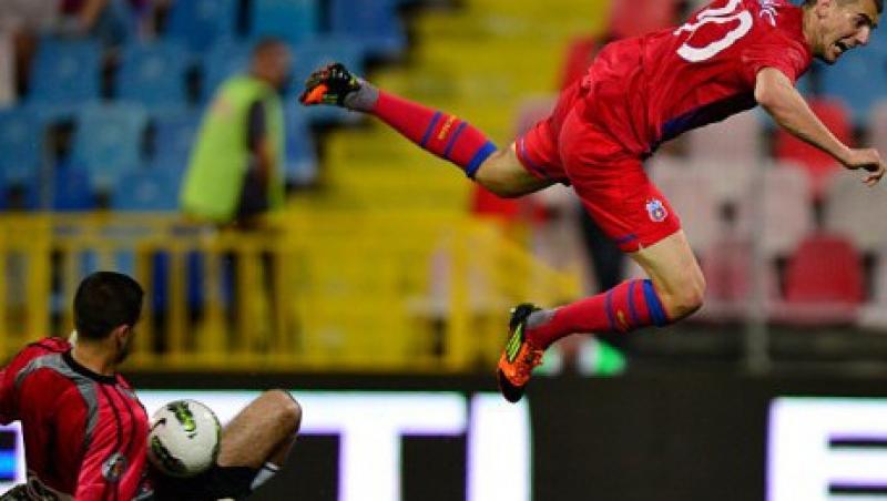 FOTO! Steaua - Ceahlaul Piatra Neamt 1-0 >> Ros-albastrii raman in lupta pentru titlu!