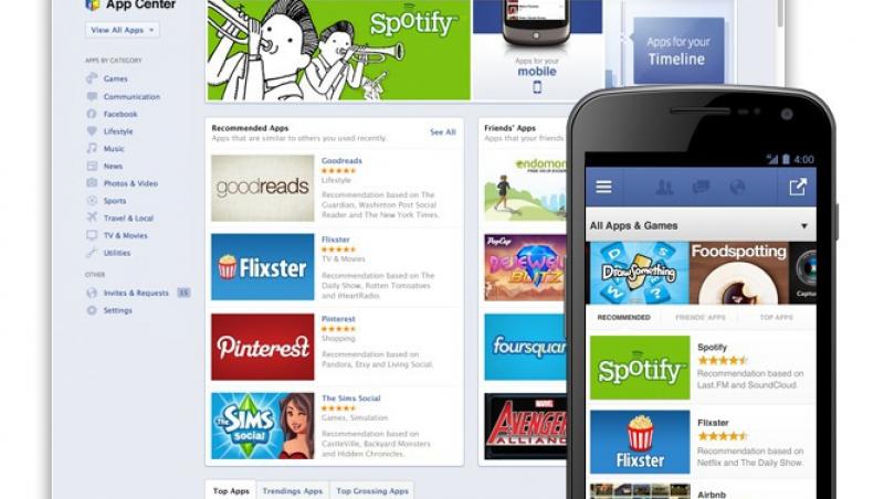 Facebook va lansa un magazin de aplicatii