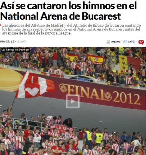 Presa externa lauda National Arena: "Bucurestiul si al sau stadion atrage privirile intregii Europe"