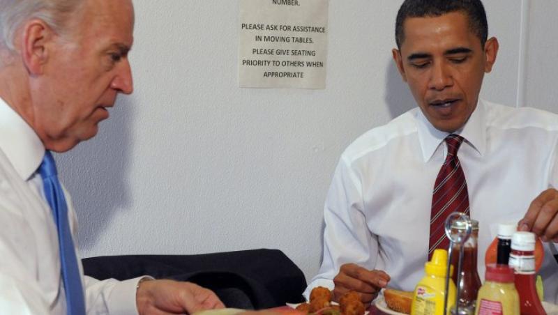 PCRM ii cere lui Barack Obama sa nu mai manance hamburgeri in public