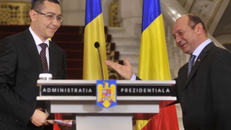 Discutie Ponta-Basescu pe teme de politica externa: Nu este bine sa vorbim pe doua voci