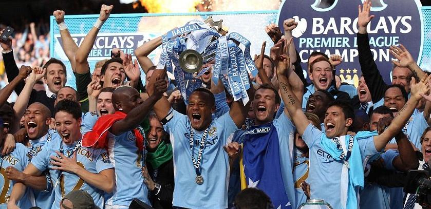 Manchester City castiga titlul in Premier League dupa un gol marcat in minutul 90+4